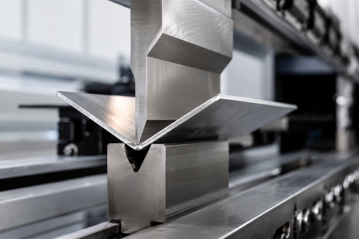 ثني معدني بمكبس CNC