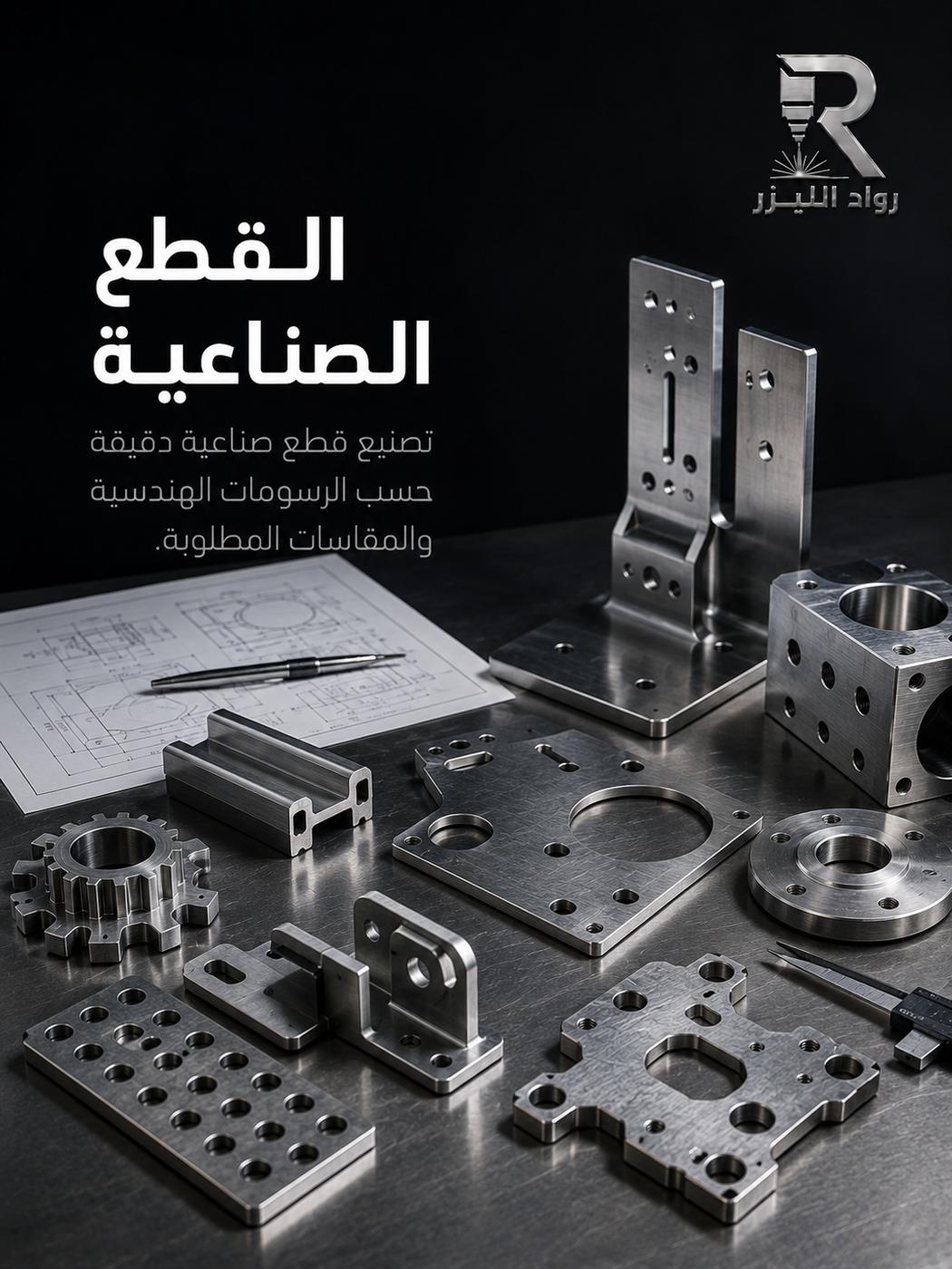 مجموعة قطع صناعية متطابقة مصنّعة بنفس المواصفة